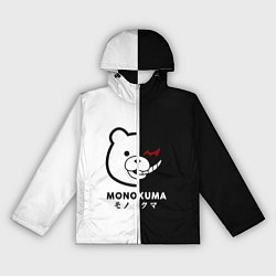 Ветровка с капюшоном женская Monokuma, цвет: 3D-белый