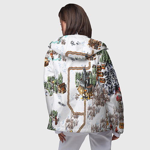 Женская ветровка Heroes of Might and Magic / 3D-Белый – фото 4
