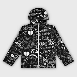 Женская ветровка LIL PEEP LOGOBOMBING