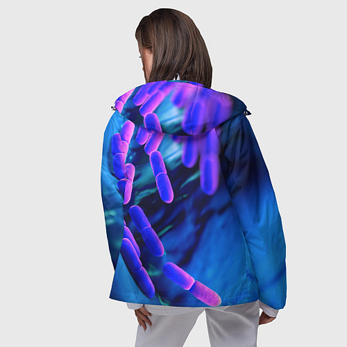 Женская ветровка PLAGUE INC / 3D-Белый – фото 4