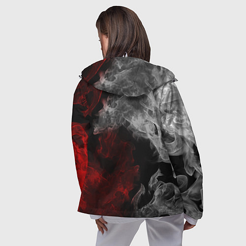 Женская ветровка KIMETSU NO YAIBA / 3D-Белый – фото 4