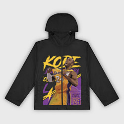 Ветровка с капюшоном женская Kobe Bryant, цвет: 3D-черный