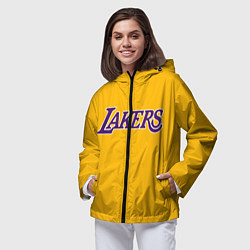 Ветровка с капюшоном женская Kobe Bryant, цвет: 3D-черный — фото 2