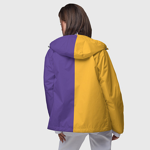 Женская ветровка LA LAKERS / 3D-Белый – фото 4