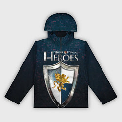 Ветровка с капюшоном женская Heroes of Might and Magic, цвет: 3D-черный