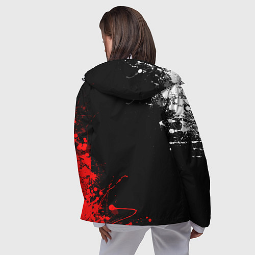 Женская ветровка UMBRELLA CORPORATION / 3D-Белый – фото 4