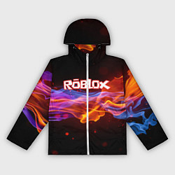 Ветровка с капюшоном женская ROBLOX, цвет: 3D-белый