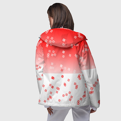 Женская ветровка ROBLOX / 3D-Белый – фото 4