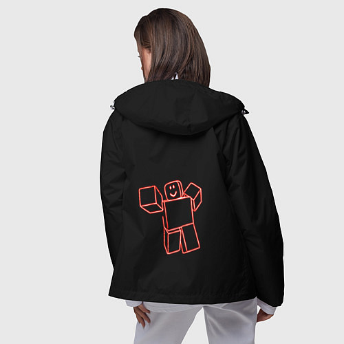 Женская ветровка Роблокс Roblox / 3D-Белый – фото 4