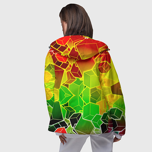 Женская ветровка Роблокс / 3D-Черный – фото 4
