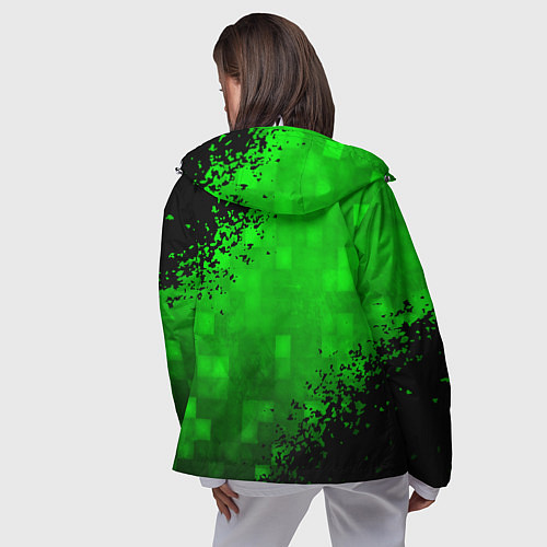 Женская ветровка MINECRAFT / 3D-Белый – фото 4