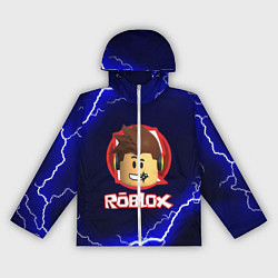 Ветровка с капюшоном женская ROBLOX, цвет: 3D-белый