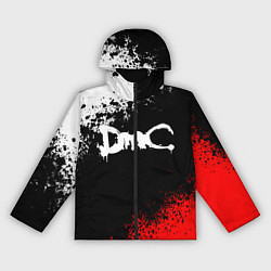 Ветровка с капюшоном женская DEVIL MAY CRY DMC, цвет: 3D-черный
