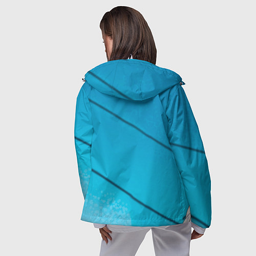 Женская ветровка БИЛЛИ АЙЛИШ / 3D-Белый – фото 4