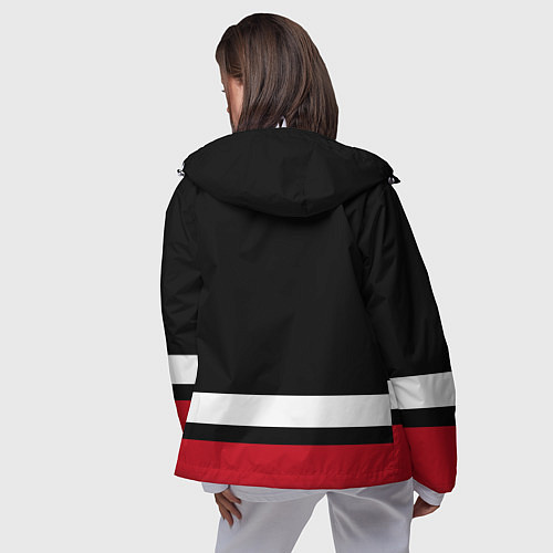 Женская ветровка Монреаль Канадиенс / 3D-Белый – фото 4