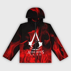 Ветровка с капюшоном женская ASSASSINS CREED, цвет: 3D-черный