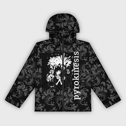 Ветровка с капюшоном женская Pyrokinesis, цвет: 3D-черный