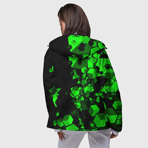 Женская ветровка MINECRAFT / 3D-Белый – фото 4