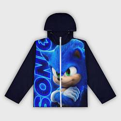 Ветровка с капюшоном женская SONIC, цвет: 3D-белый