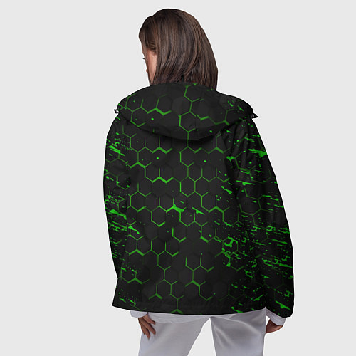 Женская ветровка MINECRAFT / 3D-Черный – фото 4