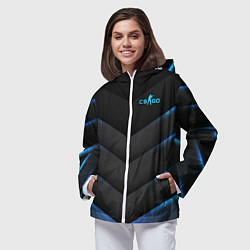 Ветровка с капюшоном женская Counter-Strike, цвет: 3D-белый — фото 2