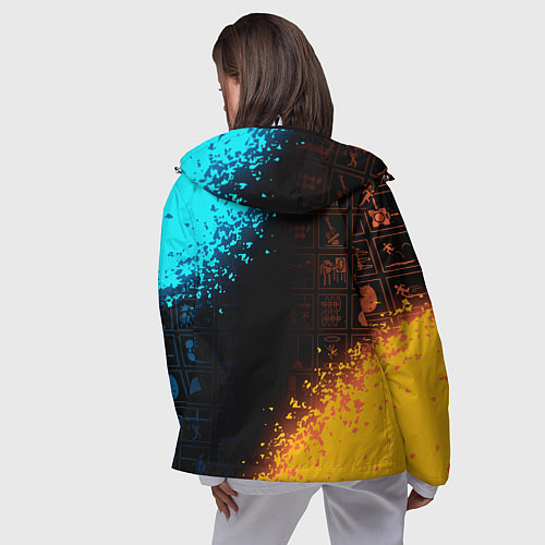 Женская ветровка PORTAL / 3D-Белый – фото 4