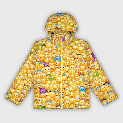 Женская ветровка Смайлики Emoji
