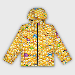 Женская ветровка Смайлики Emoji
