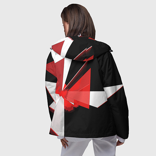 Женская ветровка UMBRELLA CORP / 3D-Белый – фото 4