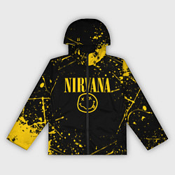 Ветровка с капюшоном женская NIRVANA, цвет: 3D-черный