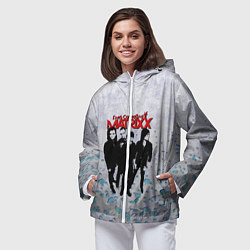 Ветровка с капюшоном женская The Matrixx, цвет: 3D-белый — фото 2