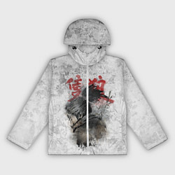 Ветровка с капюшоном женская SEKIRO SHADOW DIE TWICE, цвет: 3D-белый