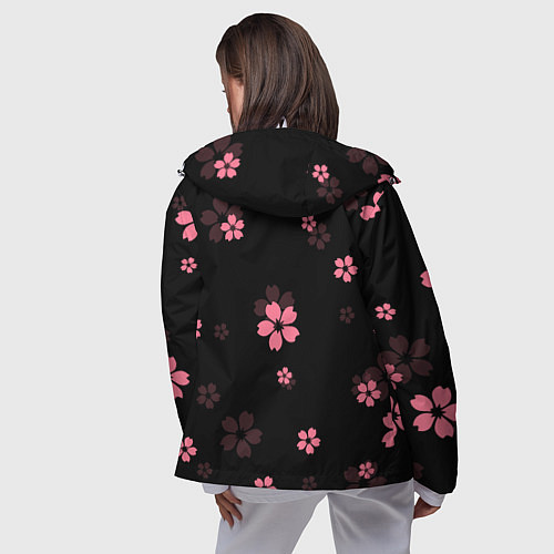 Женская ветровка KIMETSU NO YAIBA / 3D-Белый – фото 4