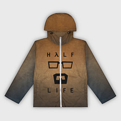 Ветровка с капюшоном женская HALF-LIFE, цвет: 3D-белый