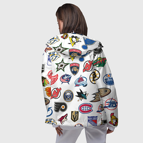 Женская ветровка Daewoo / 3D-Белый – фото 4