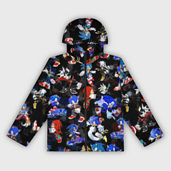 Женская ветровка Sonic паттерн