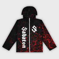 Ветровка с капюшоном женская SABATON, цвет: 3D-белый