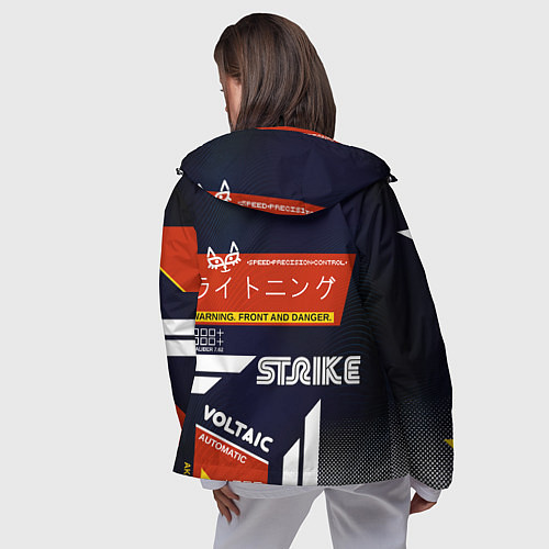 Женская ветровка Кровавый спорт / 3D-Черный – фото 4