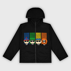 Ветровка с капюшоном женская South Park, цвет: 3D-черный