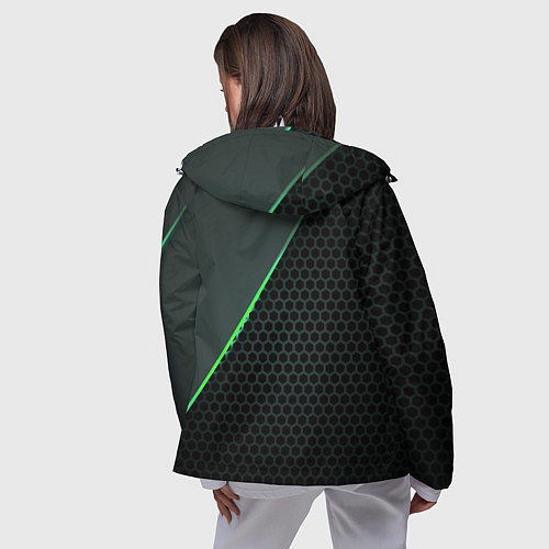 Женская ветровка Alfa Romeo / 3D-Белый – фото 4