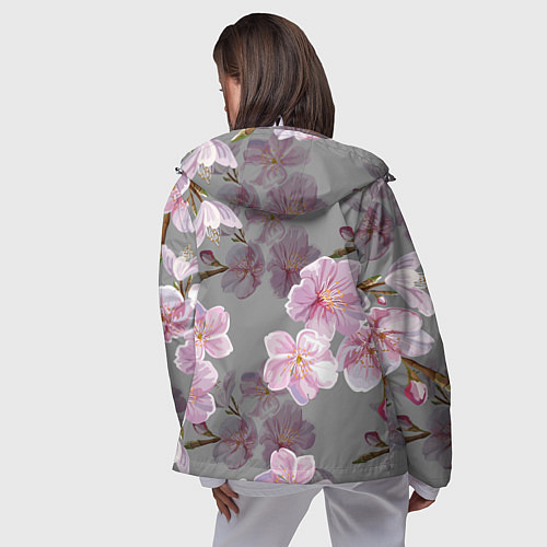 Женская ветровка САКУРА / 3D-Белый – фото 4