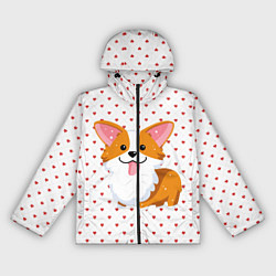 Женская ветровка Корги