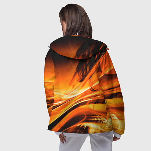 Женская ветровка MERCEDES / 3D-Белый – фото 4