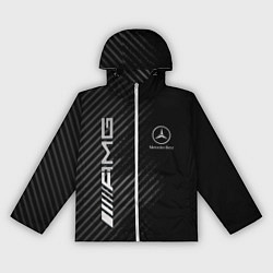 Ветровка с капюшоном женская MERCEDES, цвет: 3D-белый