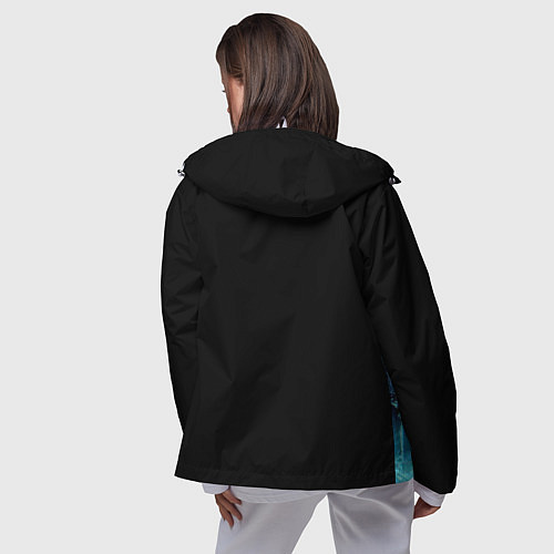 Женская ветровка Bloodborne / 3D-Белый – фото 4