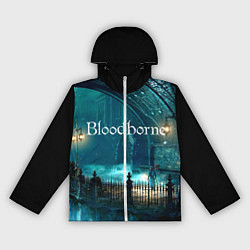 Ветровка с капюшоном женская Bloodborne, цвет: 3D-белый
