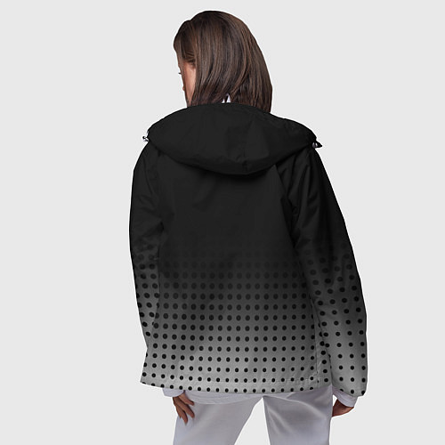 Женская ветровка Mercedes-Benz / 3D-Белый – фото 4