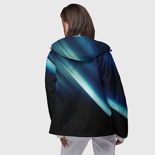 Женская ветровка Mercedes / 3D-Белый – фото 4