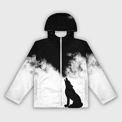 Женская ветровка Galaxy wolf