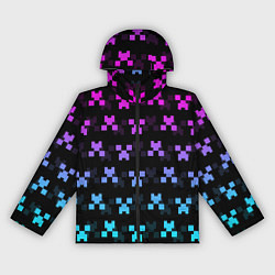 Женская ветровка MINECRAFT CREEPER NEON